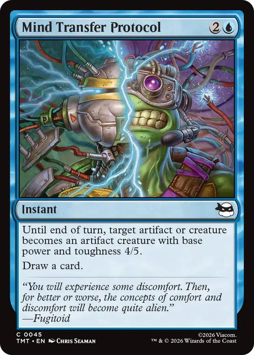Image for Mind Transfer Protocol (45) [Teenage Mutant Ninja Turtles] - Magic: The Gathering