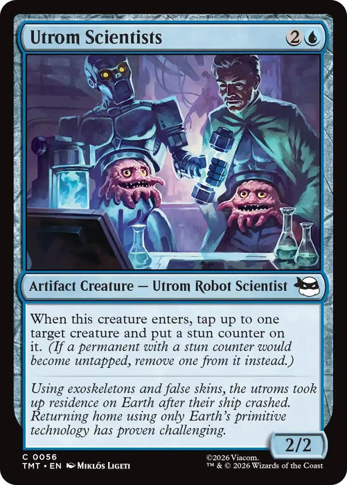 Image for Utrom Scientists (56) [Teenage Mutant Ninja Turtles] - Magic: The Gathering