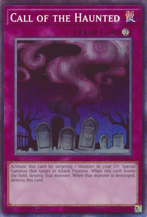 Image for Call of the Haunted (Collector's Rare) (MZMU-EN118) [Maze of Muertos] - YuGiOh