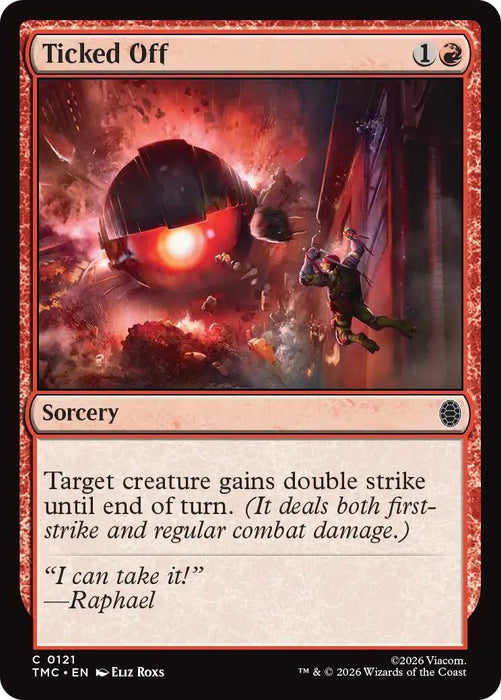 Image for Ticked Off (121) [Teenage Mutant Ninja Turtles] - Magic: The Gathering