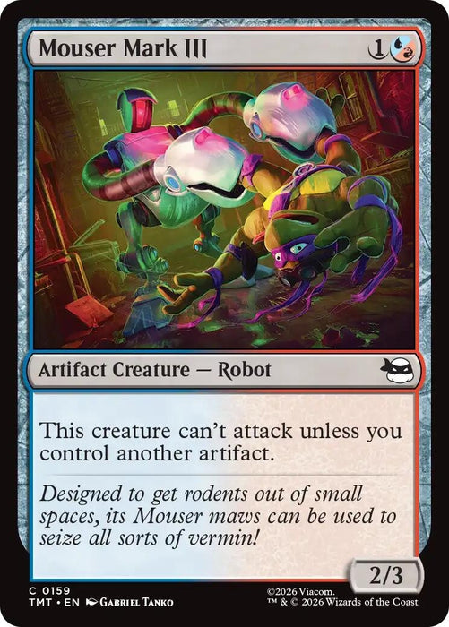 Image for Mouser Mark III (159) [Teenage Mutant Ninja Turtles] - Magic: The Gathering