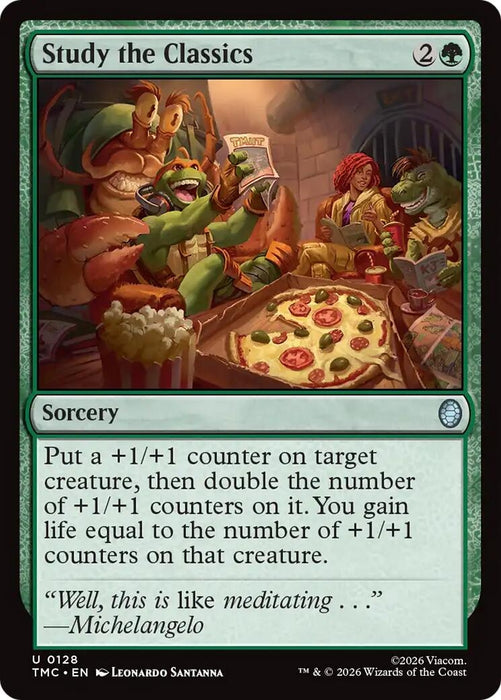 Image for Study the Classics (128) [Teenage Mutant Ninja Turtles] - Magic: The Gathering