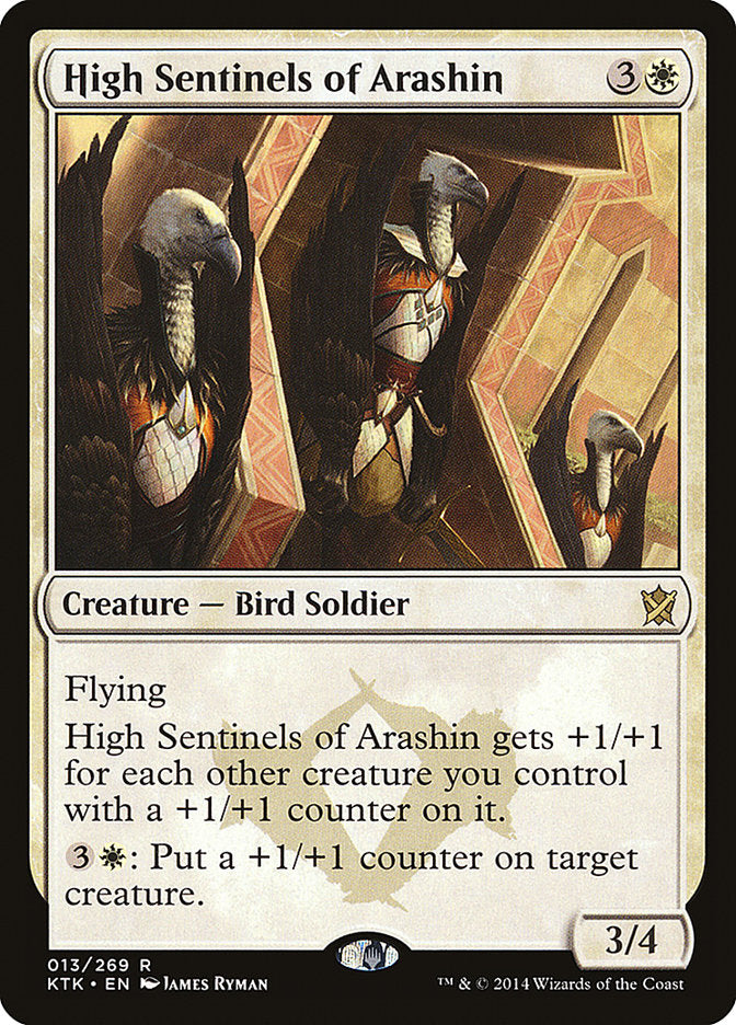 High Sentinels of Arashin (13) [Khans of Tarkir]