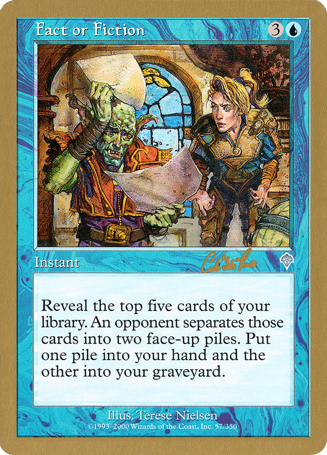 Fact or Fiction - 2002 Carlos Romao (INV) [World Championship Decks]