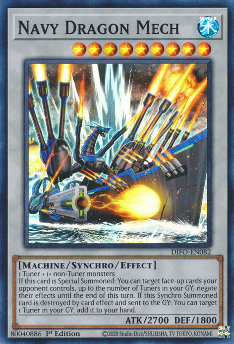 Navy Dragon Mech (DIFO-EN082) [Dimension Force]