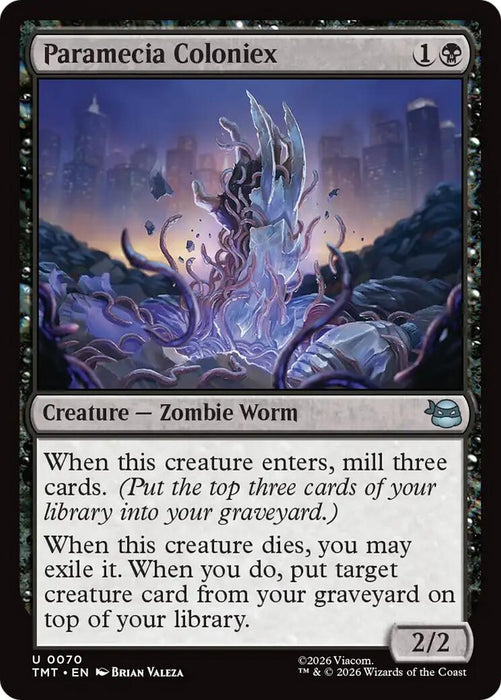 Image for Paramecia Coloniex (70) [Teenage Mutant Ninja Turtles] - Magic: The Gathering