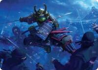 Leonardo, Sewer Samurai Art Card (1/54) (1) [Teenage Mutant Ninja Turtles]