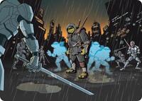 The Last Ronin's Technique Art Card (23) [Teenage Mutant Ninja Turtles]