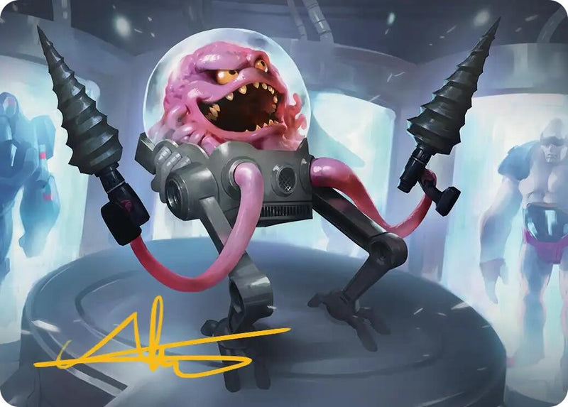 Image for Krang, Master Mind Art Card (4/54) (4) [Teenage Mutant Ninja Turtles] - Magic: The Gathering