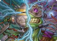 Mind Transfer Protocol Art Card (Gold-Stamped Signature) (5) [Teenage Mutant Ninja Turtles]