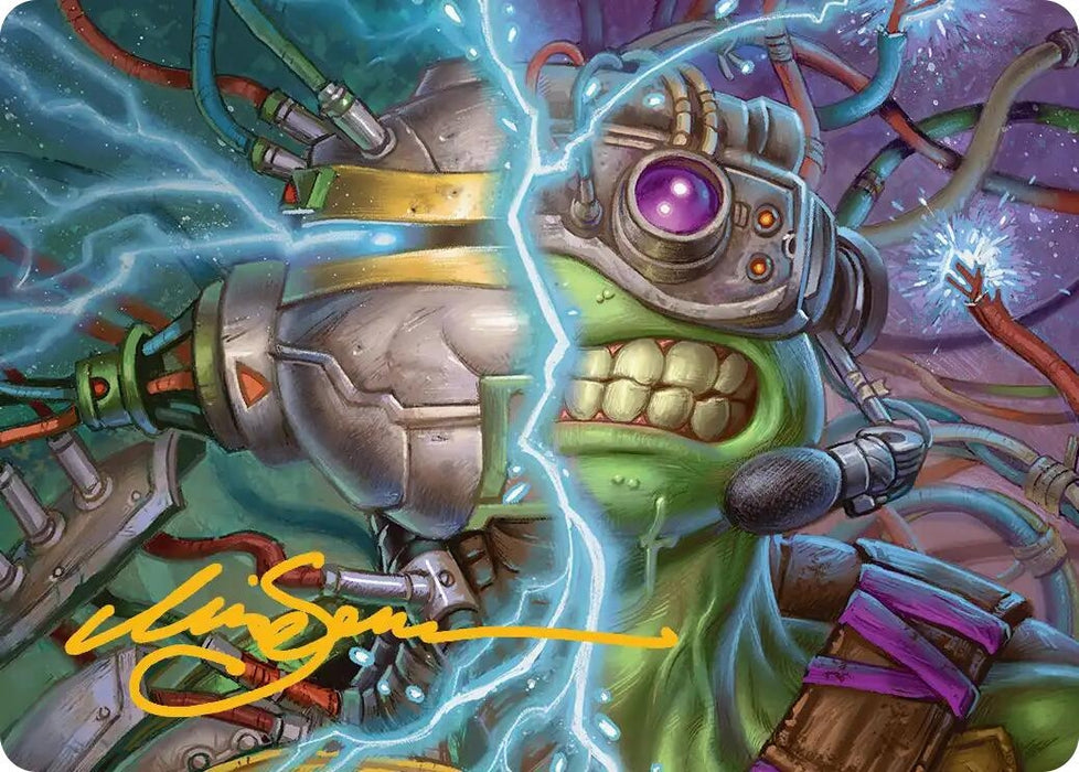 Image for Mind Transfer Protocol Art Card (5) [Teenage Mutant Ninja Turtles] - Magic: The Gathering