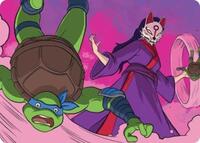 Kitsune's Technique Art Card (24) [Teenage Mutant Ninja Turtles]
