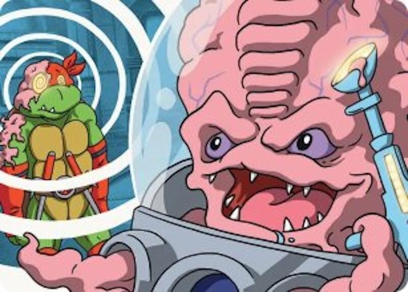 Krang, Master Mind Art Card (25/54) (25) [Art Series: Teenage Mutant Ninja Turtles]