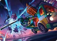 Donatello, Rad Scientist Art Card (47) [Teenage Mutant Ninja Turtles]