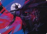 Shredder's Technique Art Card (Gold-Stamped Signature) (7) [Teenage Mutant Ninja Turtles]
