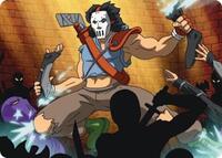 Casey Jones, Vigilante Art Card (28) [Teenage Mutant Ninja Turtles]