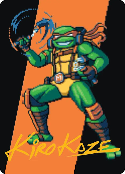 Image for Michelangelo, the Heart Art Card (Gold-Stamped Signature) (35) [Teenage Mutant Ninja Turtles] - Magic: The Gathering