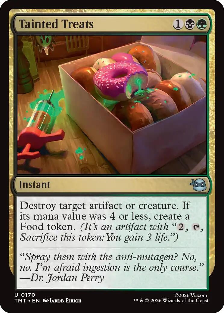Image for Tainted Treats (170) [Teenage Mutant Ninja Turtles] - Magic: The Gathering