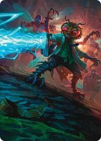 Baxter, Exzzperimental Zzientist Art Card (51) [Teenage Mutant Ninja Turtles]