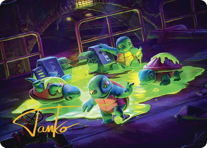 Image for The Ooze Art Card (18) [Teenage Mutant Ninja Turtles] - Magic: The Gathering