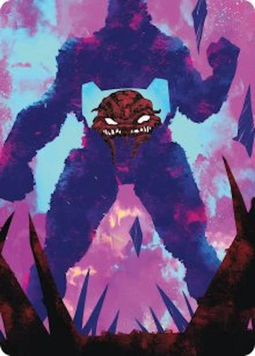 Krang, Utrom Warlord Art Card (Gold-Stamped Signature) (21) [Teenage Mutant Ninja Turtles]