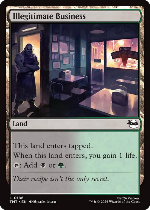Image for Illegitimate Business [Teenage Mutant Ninja Turtles] - Magic: The Gathering