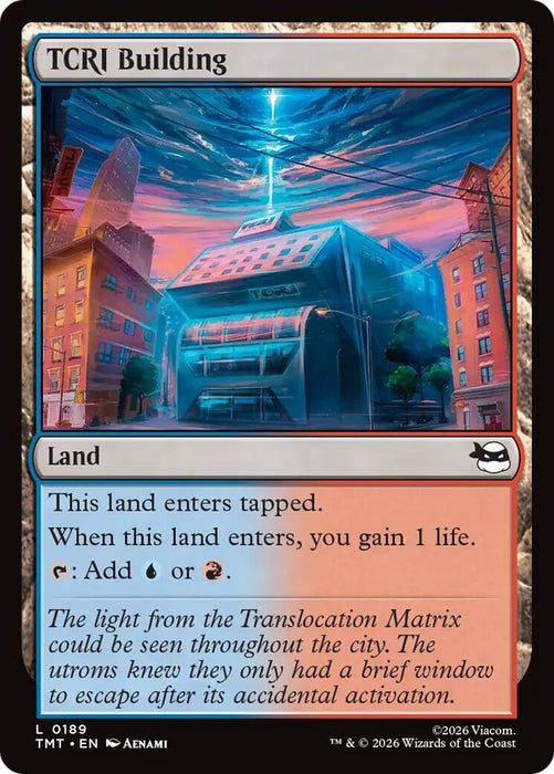 Image for TCRI Building [Teenage Mutant Ninja Turtles] - Magic: The Gathering