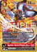 Image for Agumon - Bond of Bravery ACE (Gold Border) (LM-021 P) [Advanced Booster Digimon Generation] - Digimon Card Game