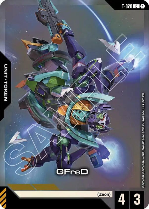 Image for GFreD (T-020) (Premium Card Collection Gundam Assemble) (T-020) [Gundam Promotional Cards] - Gundam Card Game