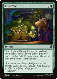 Cultivate (Surge Foil) (50) [Teenage Mutant Ninja Turtles]