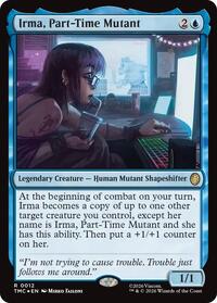 Irma, Part-Time Mutant (Surge Foil) (12) [Teenage Mutant Ninja Turtles]