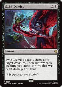 Swift Demise (Surge Foil) (21) [Teenage Mutant Ninja Turtles]