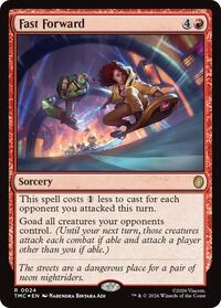 Fast Forward (Surge Foil) (24) [Teenage Mutant Ninja Turtles]