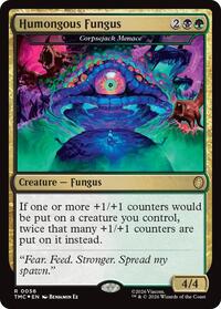 Humongous Fungus - Corpsejack Menace (Surge Foil) (56) [Teenage Mutant Ninja Turtles]