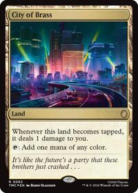 City of Brass (Surge Foil) (62) [Teenage Mutant Ninja Turtles]