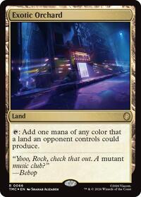 Exotic Orchard (Surge Foil) (66) [Teenage Mutant Ninja Turtles]