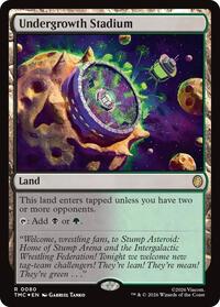 Undergrowth Stadium (Surge Foil) (80) [Teenage Mutant Ninja Turtles]