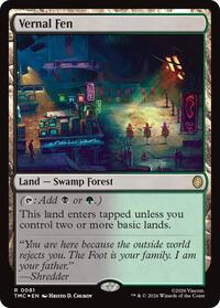 Vernal Fen (Surge Foil) (81) [Teenage Mutant Ninja Turtles]