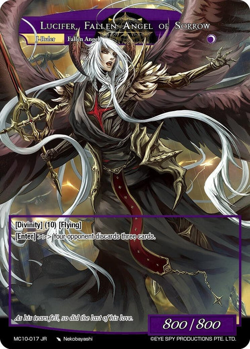 Image for Lucifer // Lucifer, Fallen Angel of Sorrow (MC10-017 JR) [Memoria Collection 10] - Force of Will