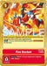 Image for Fire Rocket (Gold Border) (BT8-095 C) [Advanced Booster Digimon Generation] - Digimon Card Game
