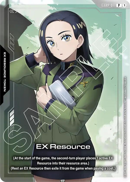 Image for EX Resource (EXRP-011) (Mobile Suit Gundam GQuuuuuuX) (EXRP-011) [Promotional EX Resource Tokens] - Gundam Card Game