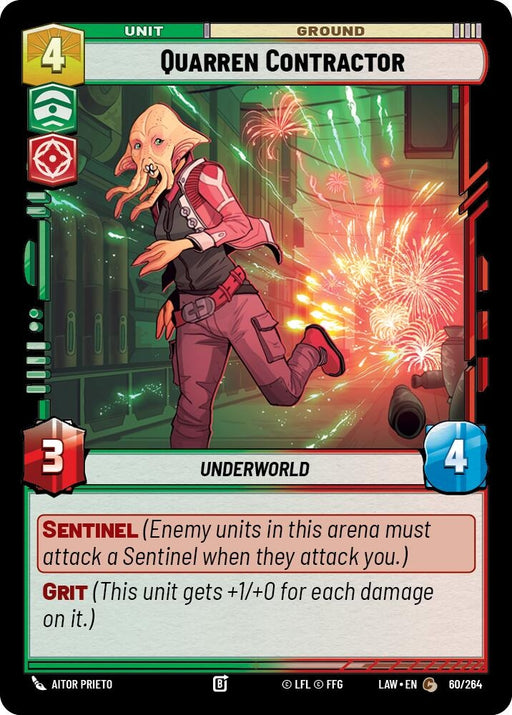 Image for Quarren Contractor (60/264) [A Lawless Time] - Star Wars: Unlimited