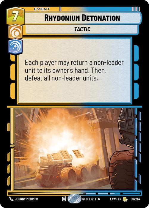 Image for Rhydonium Detonation (96/264) [A Lawless Time] - Star Wars: Unlimited