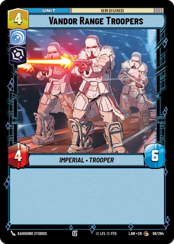 Image for Vandor Range Troopers (98/264) [A Lawless Time] - Star Wars: Unlimited