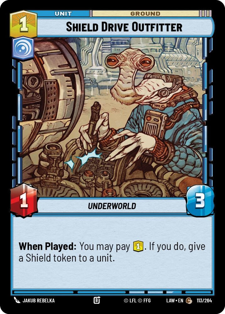 Image for Shield Drive Outfitter (113/264) [A Lawless Time] - Star Wars: Unlimited