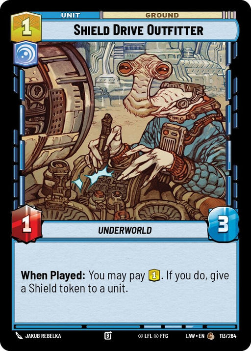 Image for Shield Drive Outfitter (113/264) [A Lawless Time] - Star Wars: Unlimited
