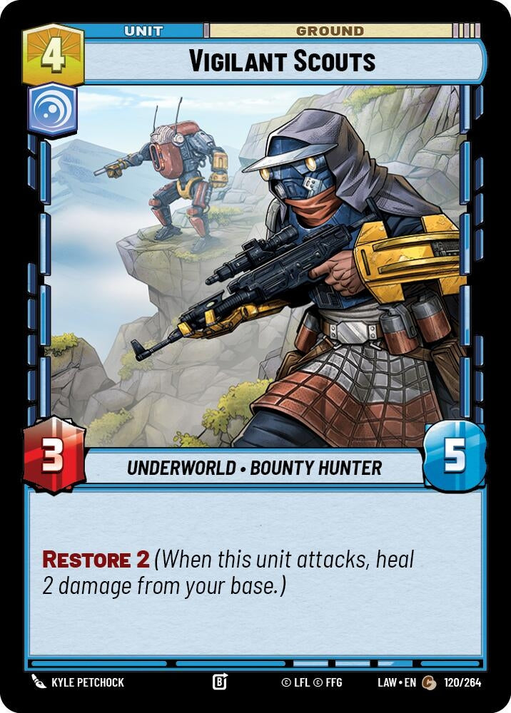 Image for Vigilant Scouts (120/264) [A Lawless Time] - Star Wars: Unlimited