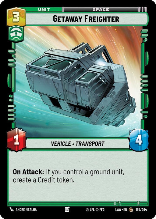 Image for Getaway Freighter (155/264) [A Lawless Time] - Star Wars: Unlimited