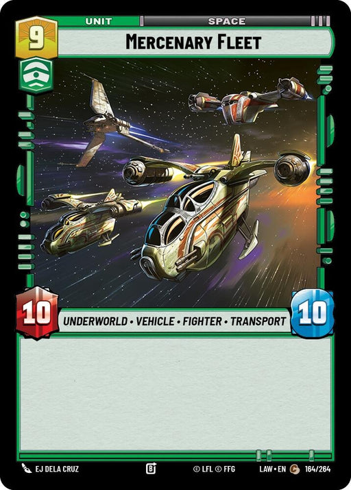 Image for Mercenary Fleet (164/264) [A Lawless Time] - Star Wars: Unlimited