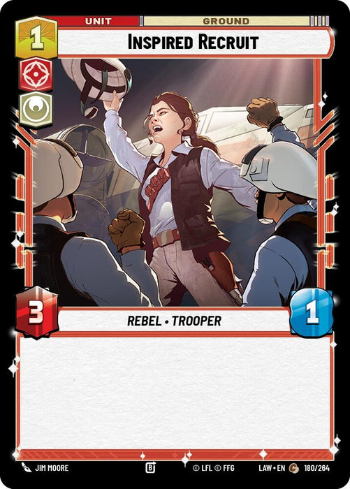 Image for Inspired Recruit (180/264) [A Lawless Time] - Star Wars: Unlimited